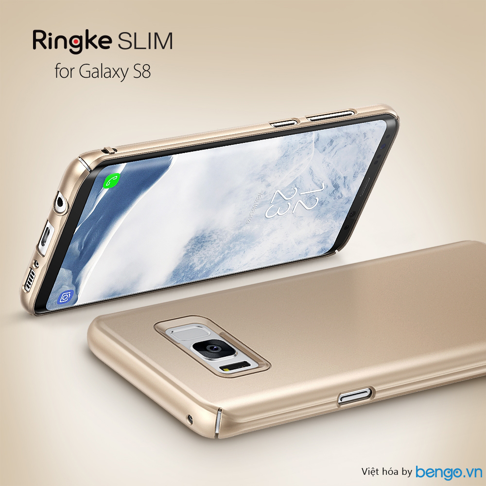 Ốp lưng Samsung Galaxy S8 Ringke Slim
