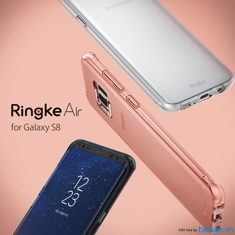 Ốp lưng Samsung Galaxy S8 Ringke AIR