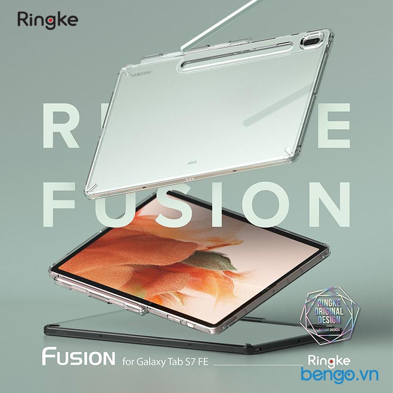 Ốp lưng Samsung Galaxy Tab S7 FE Ringke Fusion