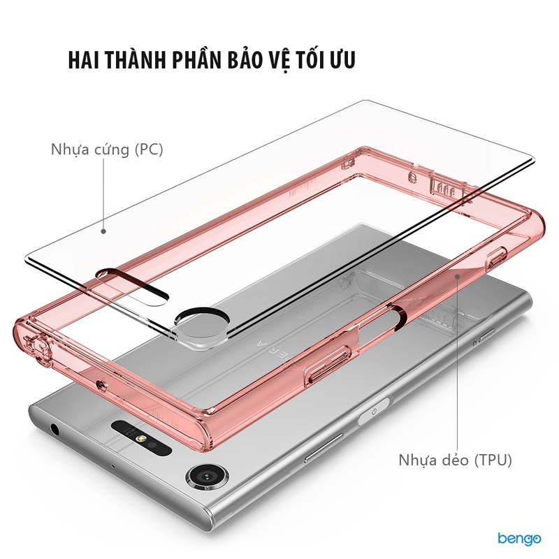 Ốp lưng Sony Xperia XZ1 RINGKE Fusion Ốp lưng Sony Xperia XZ1 RINGKE Fusion