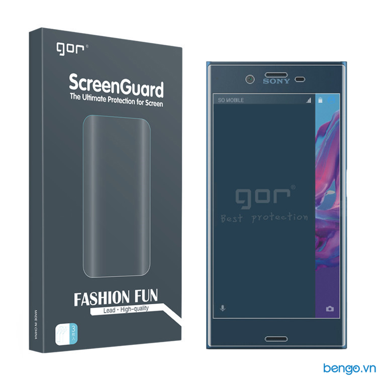 Dán màn hình Sony Xperia XZs 3D full GOR (hộp 4 miếng) Dán màn hình Sony Xperia XZs 3D full GOR (hộp 4 miếng)