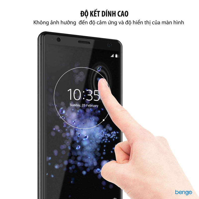Dán cường lực Sony Xperia XZ2 3D full màn hình Dán cường lực Sony Xperia XZ2 3D full màn hình