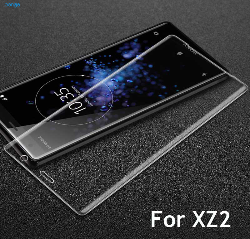 Dán cường lực Sony Xperia XZ2 Full keo UV