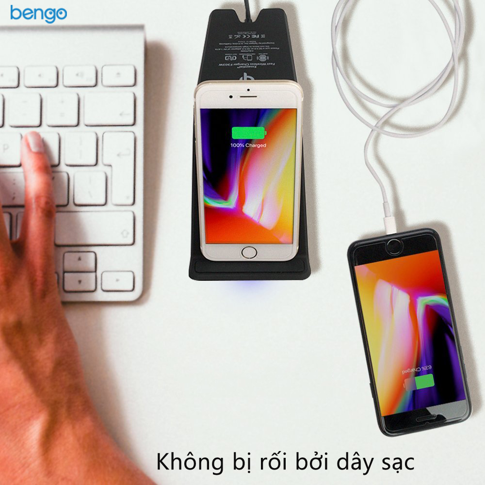 đế sạc nhanh không dây spigen (F303W Wireless Fast Charger) đế sạc nhanh không dây spigen (F303W Wireless Fast Charger)