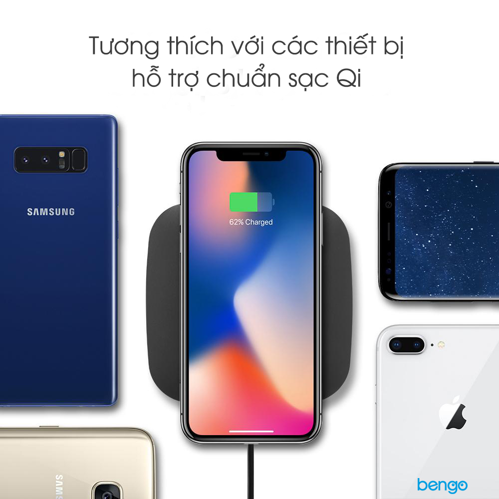 Đế sạc nhanh không dây Spigen Đế sạc nhanh không dây Spigen