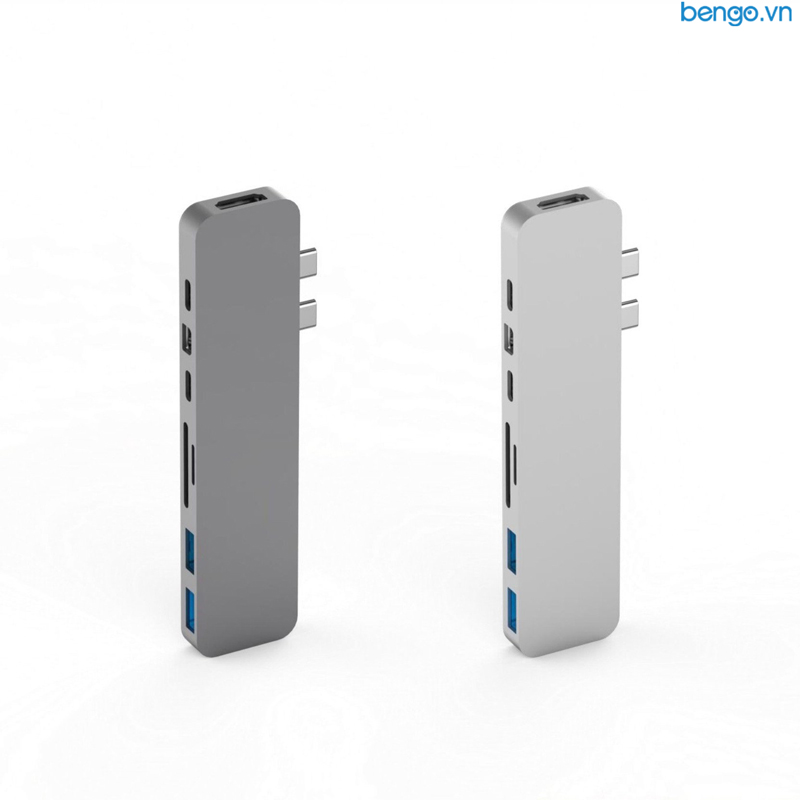 Cổng chuyển HyperDrive PRO 8-in-2 USB-C Hub for MacBook Pro 2016/2017/2018 Cổng chuyển HyperDrive PRO 8-in-2 USB-C Hub for MacBook Pro 2016/2017/2018