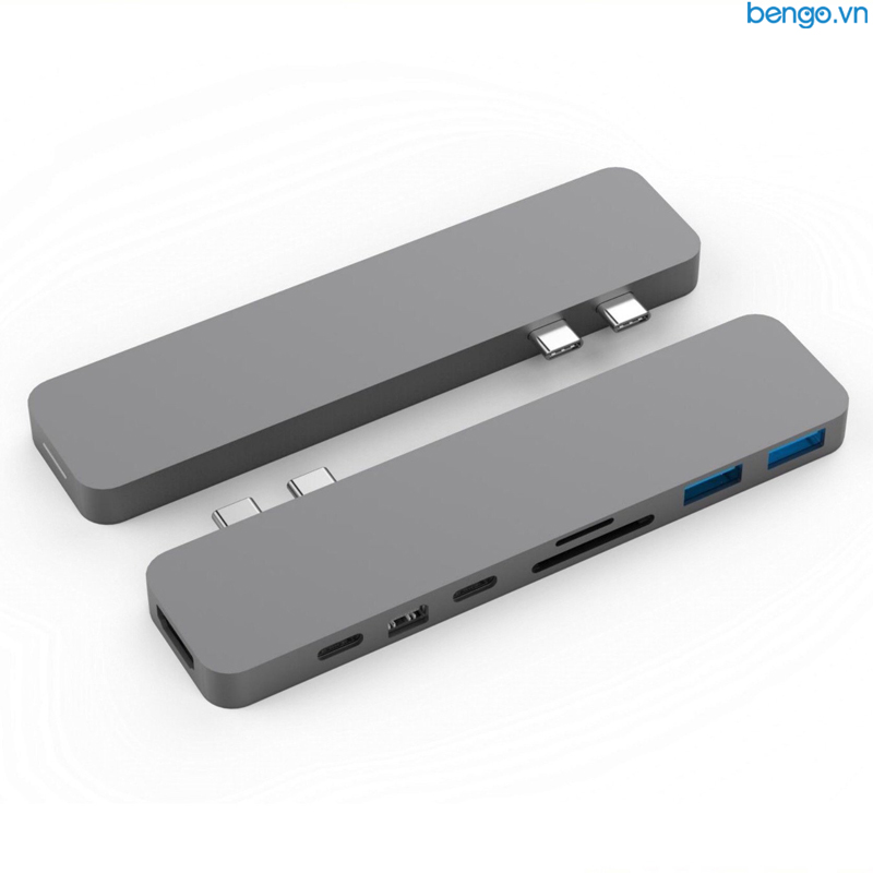 Cổng chuyển HyperDrive PRO 8-in-2 USB-C Hub for MacBook Pro 2016/2017/2018 Cổng chuyển HyperDrive PRO 8-in-2 USB-C Hub for MacBook Pro 2016/2017/2018