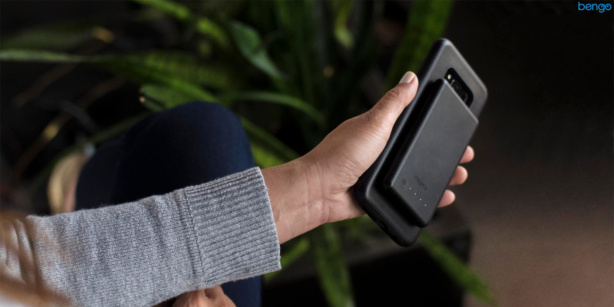 Charge Force Case & Powerstation Mini MOPHIE Samsung Galaxy S8 Charge Force Case & Powerstation Mini MOPHIE Samsung Galaxy S8