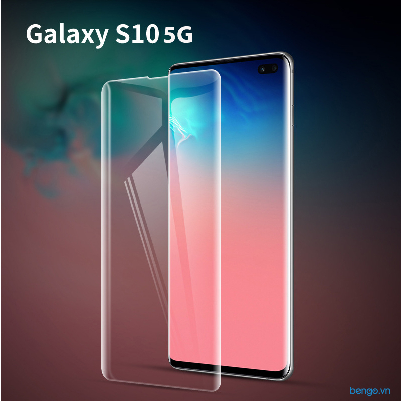 Dán cường lực Samsung Galaxy S10 5G 3D full keo UV