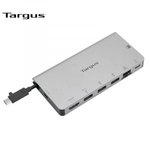Cổng Chuyển TARGUS 8 In 1 USB-C Docking Station Với Cáp USB-C Có Thể Tháo Rời - DOCK414