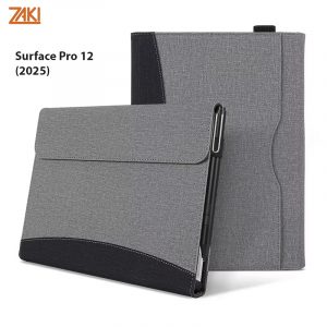 Bao da Microsoft Surface Pro 12 Zaki kẻ sọc chống sốc