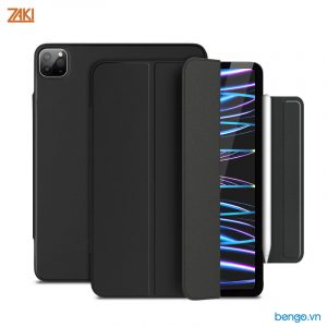 Bao da nam châm iPad Pro 11" M2/M1 ZAKI siêu mỏng - Đen
