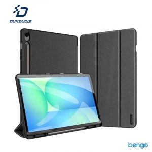 Bao da Samsung Galaxy Tab S10 FE Plus DuxDucis Domo Series có ngăn đựng bút