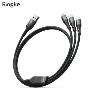 Cáp sạc nhanh đa năng RINGKE 3-in-1 Fast Charging Multi Cable 1.2M