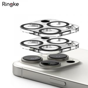 [Combo 2] Dán cường lực full camera iPhone 16 Pro Max / 16 Pro RINGKE Camera Full Cover Glass
