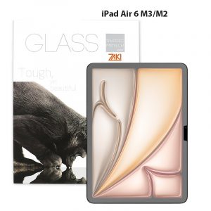 Dán cường lực nhám iPad Air 6 M3/M2 9H 2.5D ZAKI Matte Clear