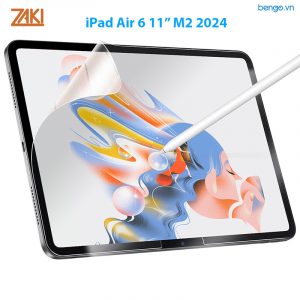 Dán Paper-Like iPad Air 6 11" M3 / M2 Zaki Matte Film