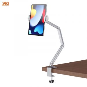 Giá đỡ iPad/máy tính bảng/điện thoại kẹp bàn 3 khúc cao 78cm Zaki