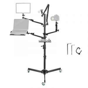 Chân dựng Livestream để sàn có bánh xe Zaki LiveStream Floor Stand - ZB-8