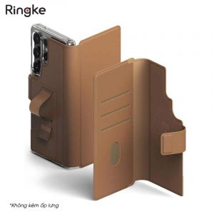 Ví từ tính RINGKE Folio Grip Wallet Magnetic cho S25 Ultra/S24 Ultra