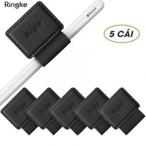 Bộ 5 Miếng Kẹp Bút Cảm Ứng RINGKE PEN HOLDER Cho Apple Pencil