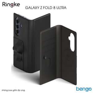 Ví từ tính RINGKE Folio Grip Wallet Magnetic cho Samsung Galaxy Z Fold 8 Ultra / Fold 7