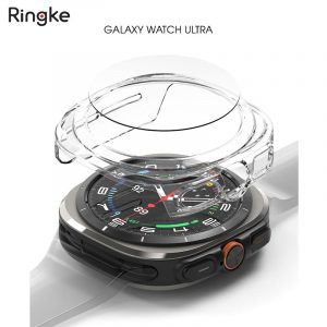 Vỏ ốp kèm dán cường lực Galaxy Watch Ultra RINGKE Slim & Glass