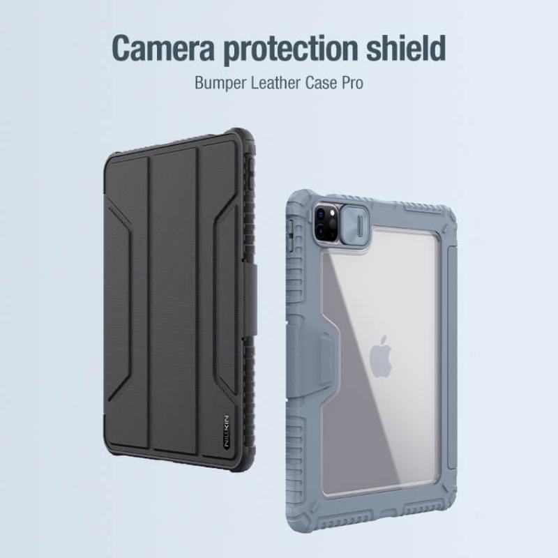 Nillkin Bumper Leather cover case Pro New version for Apple iPad Air 11 (2025), Apple iPad Air 11 (2024), Apple iPad Air (2022), Air 5, Apple iPad Air 10.9 (2020), iPad Air 4,...