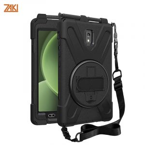 Ốp lưng Samsung Galaxy Tab Active5/3 Rugged Case with Hand Strap and Lanyard Zaki JGX