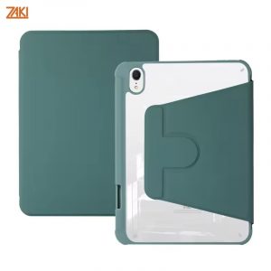 Bao da iPad 11" A16/iPad Gen 10th 10.9" Zaki SlimFit Clear Rotate 360