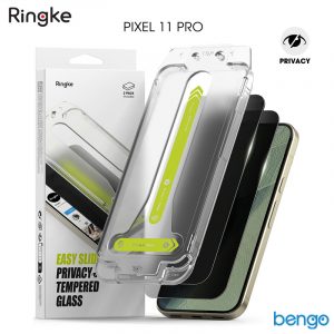 [Combo 2] Dán cường lực chống nhìn trộm Google Pixel 11 Pro RINGKE Easy Slide Privacy Tempered Glass